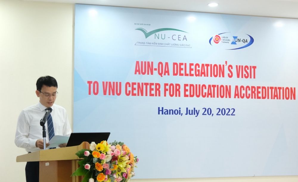 Trung tâm Kiểm định chất lượng giáo dục ĐHQGHN tiếp và làm việc với Đoàn đại biểu Mạng lưới Đảm bảo chất lượng các trường đại học ASEAN (AUN-QA)